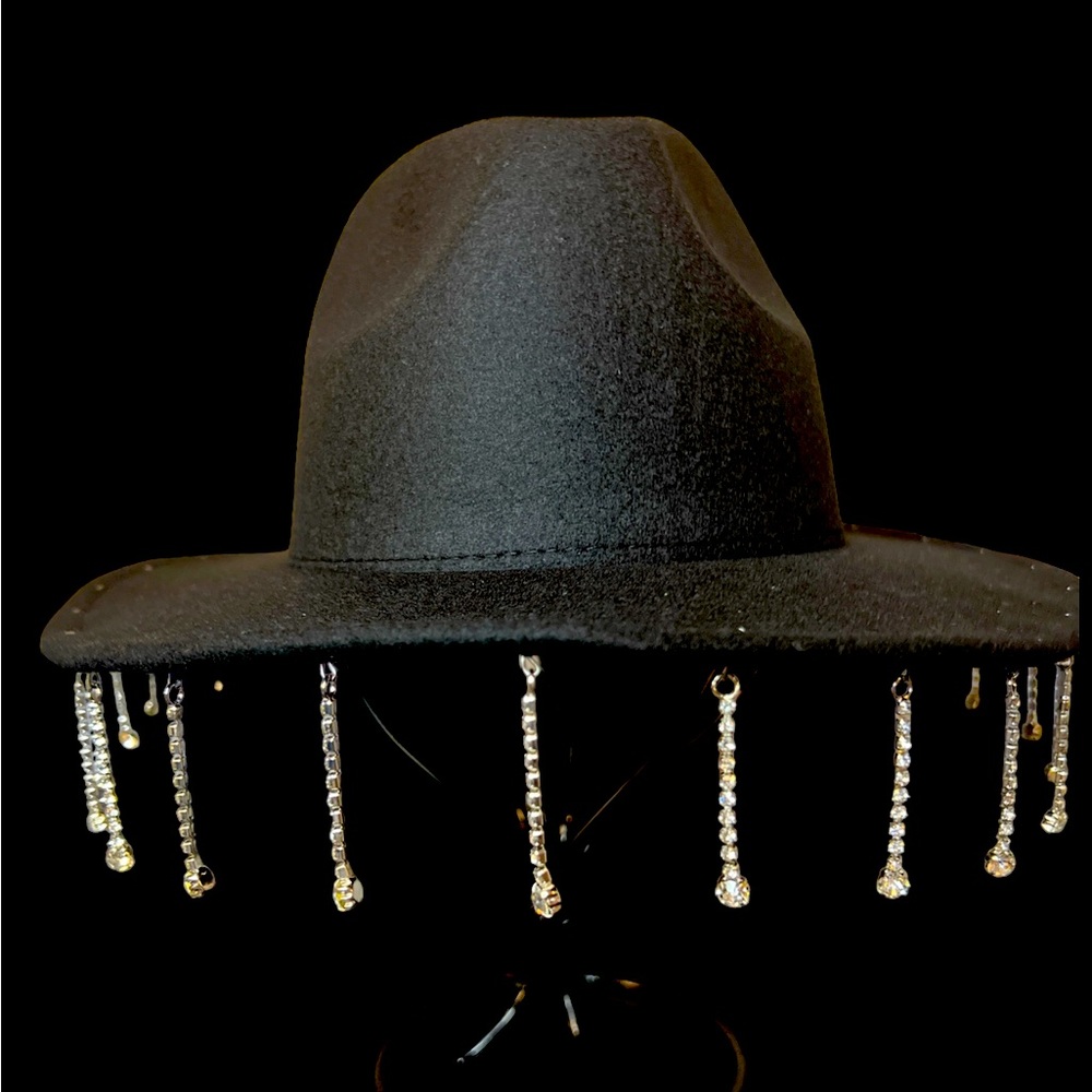 Diamond Dripped Fedora Hat